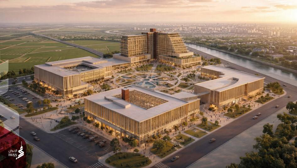 Architectural concept for Nakhla Plaza